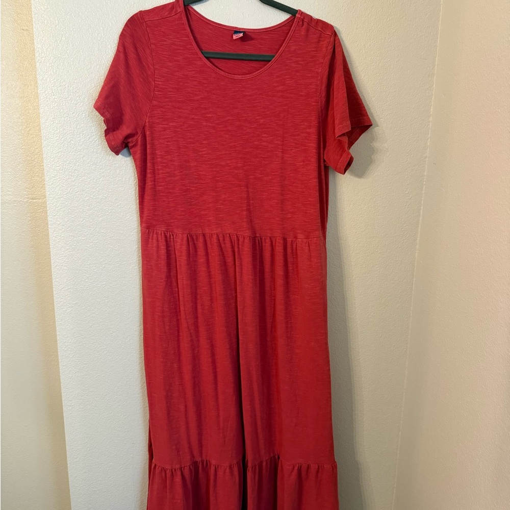 Old Navy Red Maxi Dress